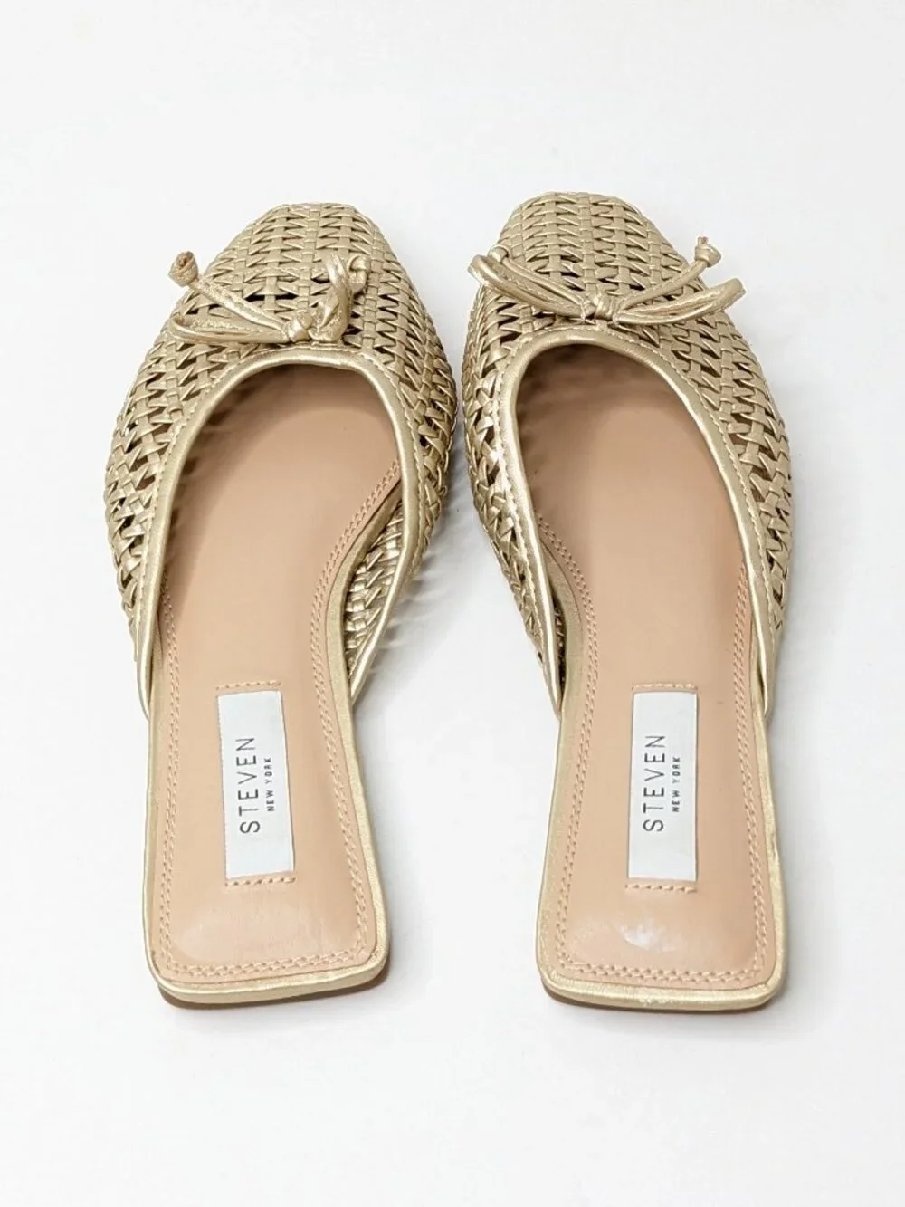 Steven New York Celeste Mules, Gold, Women's 7 - Picture 4 of 5